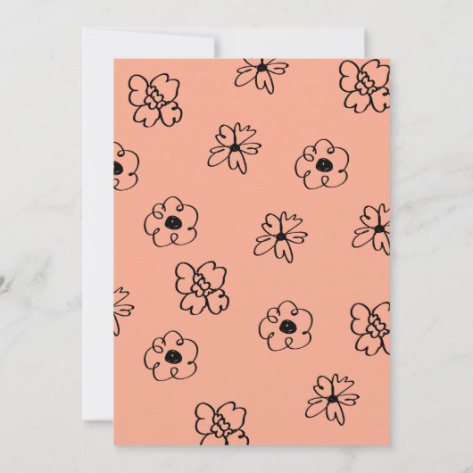 Cartes faire-part de grossesse (Dos)