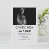 Cartes faire-part de grossesse (Debout devant)