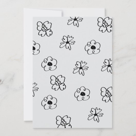 Cartes faire-part de grossesse (Dos)