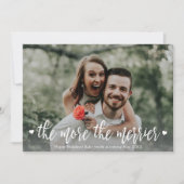 Cartes Faire-part de grossesse de Noël (Devant)