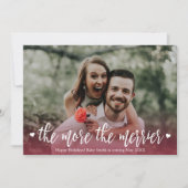 Cartes Faire-part de grossesse de Noël (Devant)