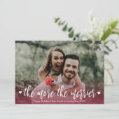 Cartes Faire-part de grossesse de Noël (Debout devant)