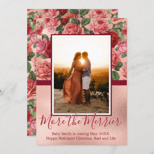 Cartes Faire-part de grossesse de Noël