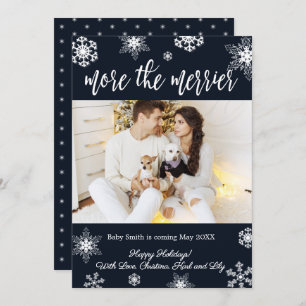 Cartes Faire-part de grossesse de Noël