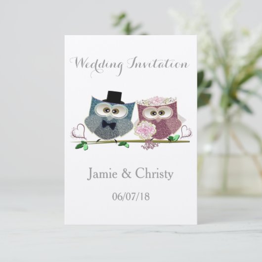 Cartes Faire-part de mariage (Debout devant)