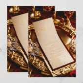 Cartes faire-part de mariage (Devant / Derrière)