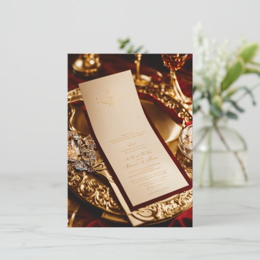 Cartes faire-part de mariage (Debout devant)