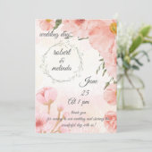 Cartes faire-part de mariage (Debout devant)