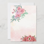 Cartes faire-part de mariage (Dos)