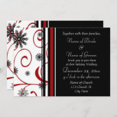 Cartes Faire-part de mariage de vacances (Devant / Derrière)