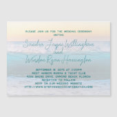 Cartes Faire-part de mariage magnétiques Sunrise B (Devant)