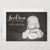 Cartes Faire-part de naissance modernes (Devant)