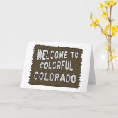 Cartes faites sur commande colorées de signe (Fleur jaune)