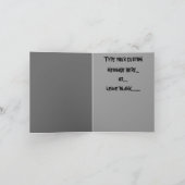 Cartes faites sur commande de Halloween (Intérieur)