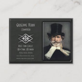 Cartes faites sur commande de luxe contemporaines (Devant)