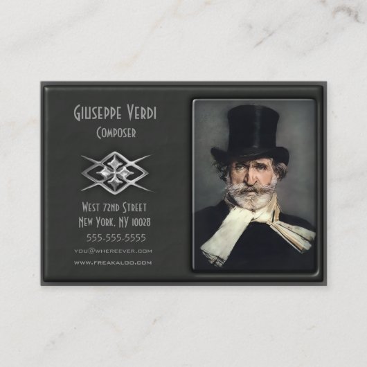 Cartes faites sur commande de luxe contemporaines (Devant)