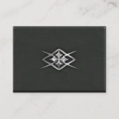 Cartes faites sur commande de luxe contemporaines (Dos)