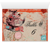 Cartes faites sur commande grunges de nombre de (Intérieur Horizontal (Bas))