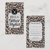 Cartes fascinantes de rendez-vous de coiffeur (Devant / Derrière)