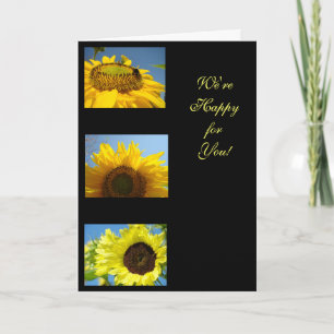 Cartes Félicitations Fleurs Nous sommes ravis pour