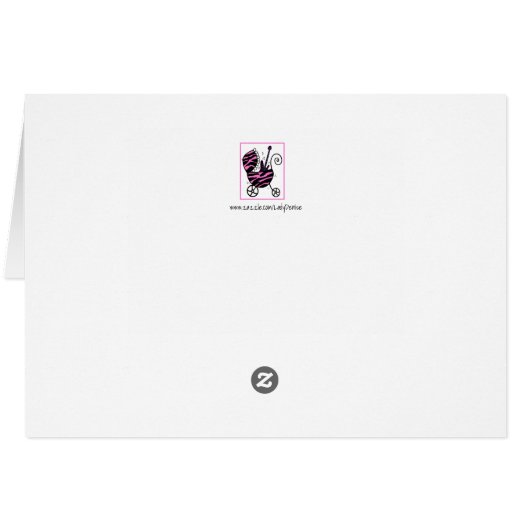 CARTES FEMMES FUTURE ROCK STAR Bébé (Dos Horizontal)