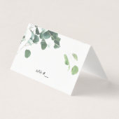 Cartes feuilles d'aquarelle - pliées (Front)