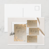 Cartes fiançailles (Devant / Derrière)