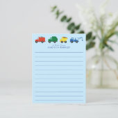 Cartes fixes pour enfants de Cute Trucks (Debout devant)