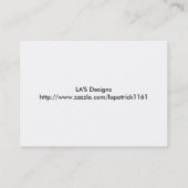 Cartes flash d'alphabet (Dos)