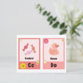 Cartes Flash de l'Alphabet | Cartes Éducatives ABC (Debout devant)