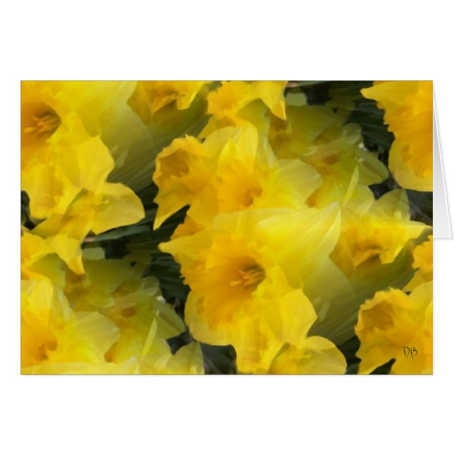 Cartes Fleurs Opaques (Devant horizontal)
