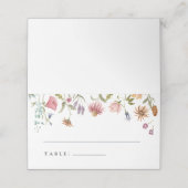 Cartes fleurs sauvages (Extérieur déplié)