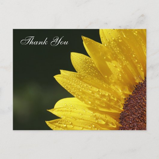 Cartes Floral Merci (Devant)