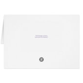 Cartes florales de Merci d'aquarelle (Dos Horizontal)