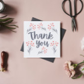 Cartes florales Merci