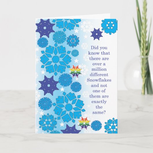 Cartes Gay - Flèches de neige (Devant)