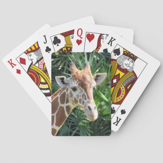 Cartes Giraffe - Bicyclettes de jeu (dos)