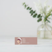 Cartes Girly de profil de fille (Debout devant)