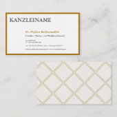 Cartes Gold (Devant / Derrière)