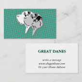 Cartes Grand Danois (Devant / Derrière)