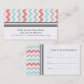 Cartes grises de corail de rendez-vous de salon de (Devant / Derrière)