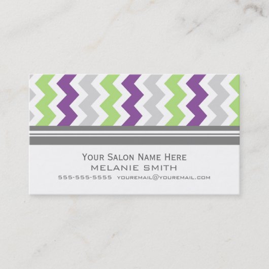 Cartes grises de rendez-vous de salon de Chevron (Devant)