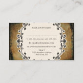 Cartes grunges affligées de rendez-vous de (Dos)