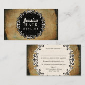 Cartes grunges affligées de rendez-vous de (Devant / Derrière)