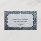 Cartes grunges vintages d'entraîneur de forme (Dos)