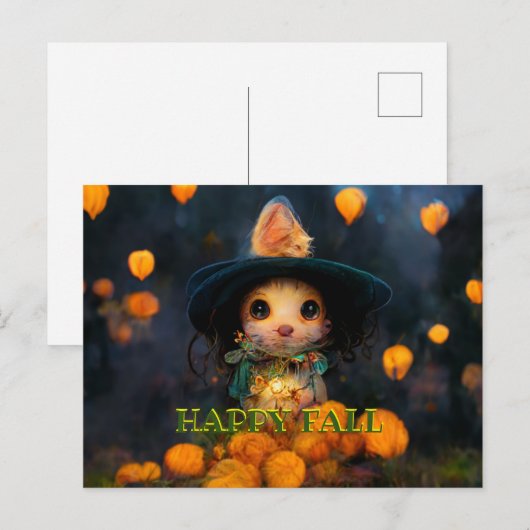 Cartes Halloween (Devant / Derrière)