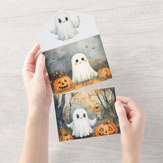 Cartes Halloween amusantes (Déchirure)
