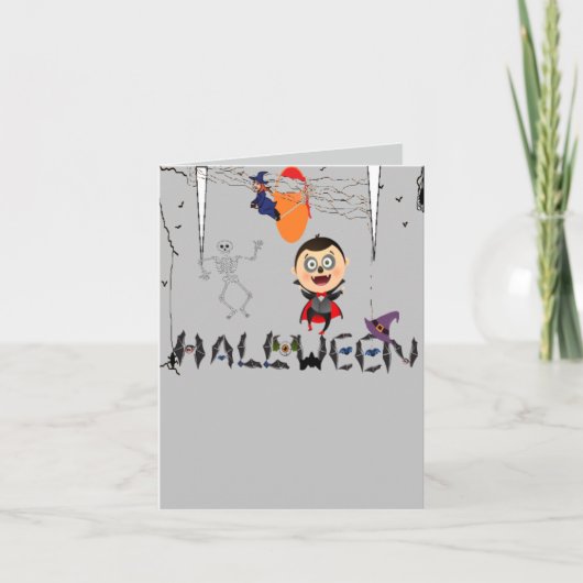 Cartes Halloween/Invitations 02 (Devant)