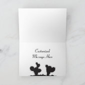 Cartes Halloween Kokopelli Lune Chauves-souris Sud (Intérieur)