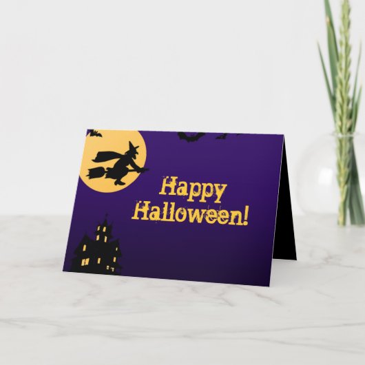 Cartes Halloween personnalisées (Devant)